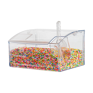High Clear Plastic Candy Jar Spice Display <b>Boxes</b> Grain Rice <b>Sweet</b> Food Bulk Food Nut Storage Container - Product Image 1