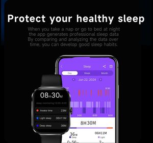 2025年豪华时尚高清健身追踪器心率血压血氧监测仪Z22 MAX男士运动手表智能手表 - Product Image 3