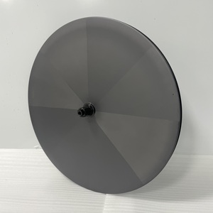 Rueda de disco de carbono de <span class=keywords><strong>25mm</strong></span>, juego de ruedas de bicicleta de carretera 700C, rueda de bicicleta de triatlón, cubierta o freno de disco sin cámara - Product Image 3