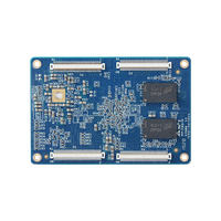 Ordinateur à carte unique Linux Android SBC alimenté par Allwinner A40i Quad-Core