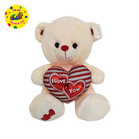 Ensemble mini en peluche joyeux saint valentin, ours en peluche, nounours