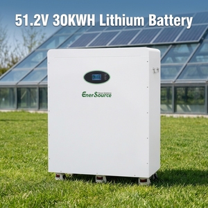 Batería de Litio Enersource de 51.2V 600Ah 628Ah 30kwh 32kwh, Apta para Sistemas de Energía Solar, Celdas de Grado A, Más de 6000 Ciclos de Vida Útil - Product Image 1
