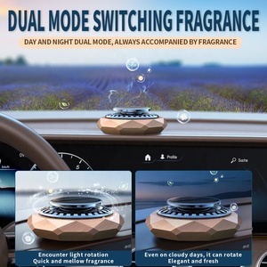 Luxe Solar Auto Dashboard Luchtverfrisser Hot Luxe Aromatherapie Auto Geurverspreider Etherische Olie Decoraties Voor Thuisauto - Product Image 3