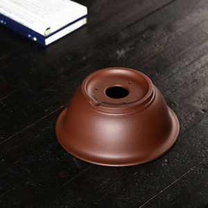 Purple <b>Clay</b> Flower <b>Pot</b> Round Bonsai Planter Desktop Orchid <b>Pot</b> Wanjiang Quanwanjia - Product Image 4