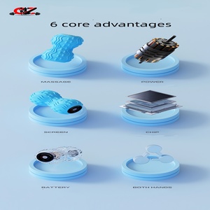 CZFIT Double Head Vibration <b>Massager</b>, Relaxing Muscles and Improving Body Shape, Portable High-quality Vibration <b>Massager</b> - Product Image 6