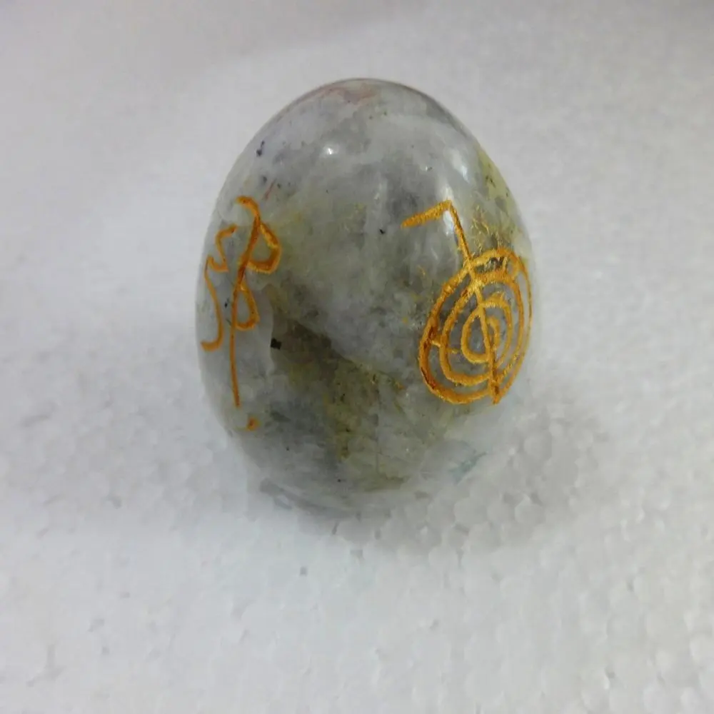 Cầu Vồng Moonstone Reiki Usai Trứng Bán Buôn Reiki Trứng Thời Đại Mới Sản Phẩm Reiki 2020