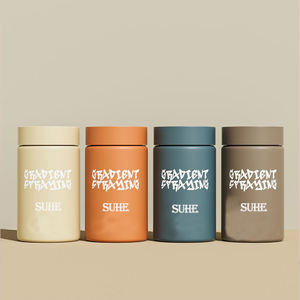 Bottiglia gommosa confezione resistente ai bambini PET barattolo di plastica spezie bottiglia di imballaggio bottiglia Soft Touch vitamine barattolo di conservazione - Product Image 5