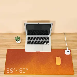 85w Warm Desk Pads Heated Mouse Pad,Office Desk Mat,Olidik 3 Speeds Touch Control Warm Mouse Big pad