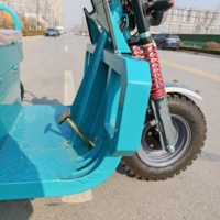 Plateforme de travail élévatrice mobile à ciseaux montée sur tricycle Berui Electric Three Wheel Lifting Machinery SJYC08, capacité 300 kg