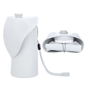 Voedselveilige siliconen 550ml hondenwaterfles, drinkfles voor honden tijdens wandelingen - Product Image 3