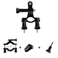 Hongdak support de poignée de moto, grand Clip de montage pour Go Pro 11 10 9 8 adaptateur de téléphone, accessoire de caméra d'action