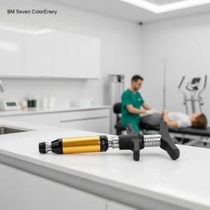 BM เจ็ด colorenery การปรับกระดูกสันหลังส่วนคอและเอวและกระดูกสันหลังด้วยตนเองปืนไคโรแพรคติกได้รับการรับรอง CE โลหะ - Product Image 3