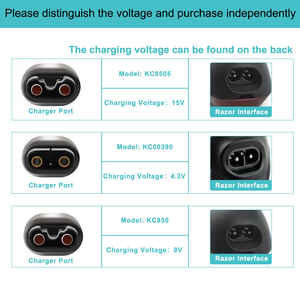 Adaptador de Cargador para Afeitadora HQ8505, 15V 5.4W, Cable de Alimentación de Repuesto para <span class=keywords><strong>Philips</strong></span> Norelco Series 3000 <span class=keywords><strong>5000</strong></span> 7000 9000, Enchufe US/EU - Product Image 3