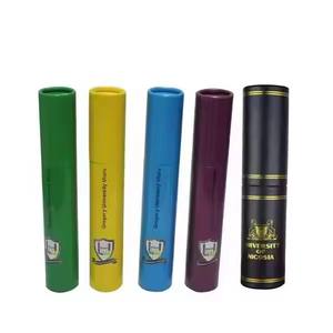 Тубус для дипломов и сертификатов формата А4 из гладкого материала - Product Image 6