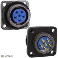 Connecteur RUICHI FQ18-6pin TJ FQ18-6pin TK FQ18-6pin TRJ FQ18-6pin TRK FQ18-6pin ZJ FQ18-6pin ZK FQ18-6pin ZPJ-8 FQ18-6pin ZPK-8