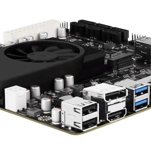 Carte mère n2 avec processeur <span class=keywords><strong>pentium</strong></span> <span class=keywords><strong>n6005</strong></span> intégré ddr4 nvme mini carte pc nas industrielle intégrée - Product Image 5