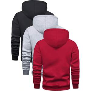 Sudadera con Capucha Personalizada para Hombre, Sudadera de Manga Larga con Bolsillo, Sudadera Deportiva Transpirable de Algodón Tejido - Product Image 4