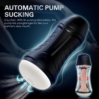 Neu: Automatischer, Teleskopischer Masturbator für Herren – Handfreier, Elektrischer Saugtunnel für die Selbstbefriedigung – Sexspielzeug für Erwachsene