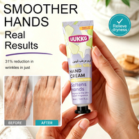 UUKKG Crème pour les mains parfumée longue durée à usage quotidien, lot de 5 x 30g, hydratante et blanchissante pour peaux sèches/normales