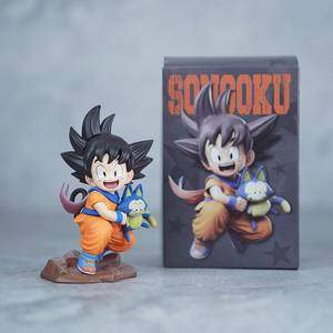 10 सेमी एनीमे आकृति ड्रैगन बॉल बचपन गोकू चरित्र मॉडल सजावटी एनीमे एक्शन आंकड़ा - Product Image 1