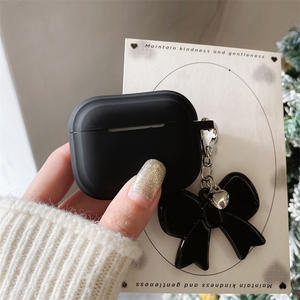 Patrón de lazo para auriculares Cadena de lazo para Airpods pro 3rd Generation Soft TPU Funda para auriculares a prueba de golpes para <span class=keywords><strong>Apple</strong></span> Airpods Pro 4/3 - Product Image 3