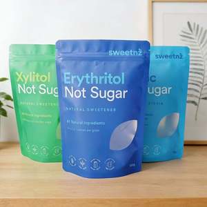 ถุงบรรจุภัณฑ์ขนมขบเคี้ยวแบบตั้งได้ ซิปล็อค ผิวสัมผัสนุ่ม สำหรับใส่ลูกอม เยลลี่ อาหาร พร้อมหน้าต่างใส ขั้นต่ำ 500 ชิ้น - Product Image 4