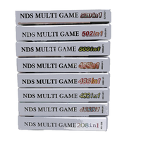 Nouvelle compilation de cartes de cartouche de jeu 520 273 280 318 468 482 502 500 488 208 en 1 Multi Cart pour DSL Ds 3ds 2ds Super Multi Cart