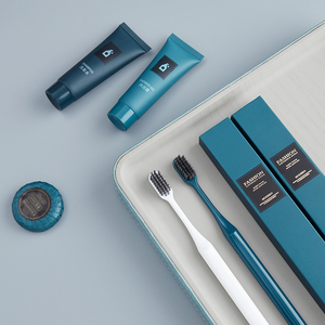 <span class=keywords><strong>Kit</strong></span> de Artículos de Baño Desechables GlobeLink Star <span class=keywords><strong>para</strong></span> Hotel, con Champú, Jabón, Cepillo de Dientes y Gel de Ducha <span class=keywords><strong>para</strong></span> Suministros de Habitación - Product Image 5