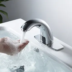 Bagno elettrico vivavoce lavaggio a mano bacino di induzione a infrarossi rubinetto del sensore rubinetto automatico automatico di acqua saver rubinetto