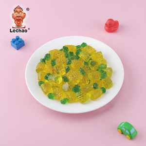 Caramelle Gommose 3D a Forma di Ananas, Gusto Frutta, Dolciumi Halal, Caramelle Gommose Bonbon in Confezione Grande - Product Image 1