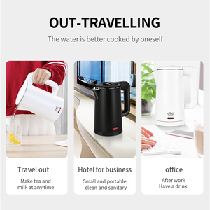 <span class=keywords><strong>Creade</strong></span>-hervidor de agua eléctrico de grado alimenticio para Hotel, calentador de 220V y 0.8L, fabricante, hervidor de agua eléctrico de vapor caliente pequeño - Product Image 6
