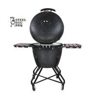 SEB KAMADO 26 pouces coréen Bbq Grill Table charbon de bois fumeur Bbq céramique Grill XXL extérieur