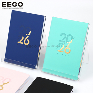 2026 tùy chỉnh kinh doanh PU da chính thức chương trình nghị sự kế hoạch lịch máy tính xách tay A5 Tiếng Anh Tây Ban Nha notepad Nhật Ký máy tính xách tay - Product Image 2