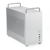 Boîtier portable SKTC HX 100PLUS neuf, 157L, tout en aluminium, pour PC de jeu de bureau M-ATX avec alimentation ATX