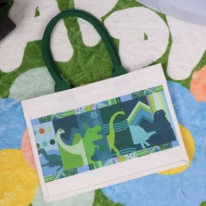 Medium Cotton <b>Tote</b> <b>Bag</b> Solid Color Customizable Shoulder <b>Bag</b> with Plain Letter Pattern for Beach Advertising Personalized - Product Image 1