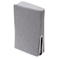 Housse anti-poussière pour console PS5 Slim, verticale/horizontale, protection contre la poussière et le soleil, accessoires de jeu pour 5 Slim