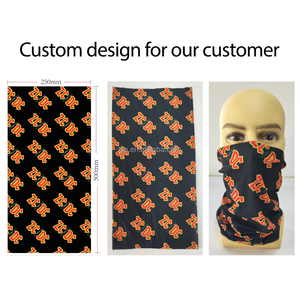 Logotipo personalizado sin costuras hombres ciclismo Tubelar Bandana cuello polaina sombreros pesca senderismo Bandana bufanda máscara facial con logotipo - Product Image 4