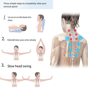 Dispositivo de Estiramiento para Cuello y Espalda, Relajación de Columna, Tracción Cervical y Lumbar, Tabla de Soporte para Enderezar la Columna y Cuidado de la Salud - Product Image 5