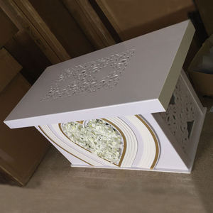 أحدث تصميم أبيض أكريليك طاولة زفاف حامل طاولة حبيبة لديكورات حفلات الزفاف والحدث - Product Image 3