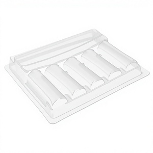 ถาดพลาสติกใสแบบใช้แล้วทิ้งสำหรับแอมพูลและขวดแก้วทางการแพทย์ - Product Image 1