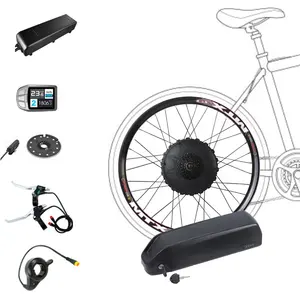 Hot sales electric bike mtx 39 rim hub motor conversion kit with battery for electric bicycle 500w 36v Cassette