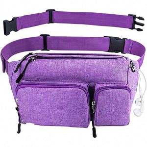 Échantillon gratuit : Tablier de luxe en polyester avec sangle, tablier en lin doux avec 2 poches - Product Image 6