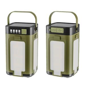 Linterna Solar Multifuncional para Camping con LED, Resistente al Agua, Recargable, Ajustable y de Alta Luminosidad - Product Image 4