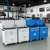 Armoire à outils mobile multifonctionnelle personnalisable OEM/ODM/OBM pour réparation automobile, 10 tiroirs, robuste, capacité 300 kg, usage industriel