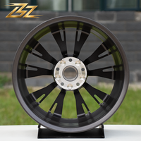 Jantes en alliage forgé monobloc BZ Custom Design pour voitures particulières, roues en aluminium 17 18 19 pouces 5x100 pour VW Audi Toyota Subaru Skoda