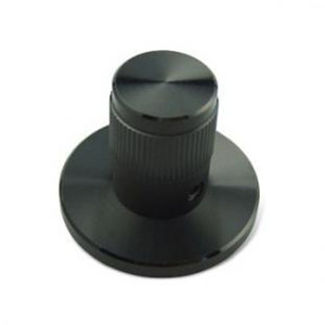Aluminum Alloy Rotary <b>Switch</b> Knob 30x25mm CNC Machined Metal Housing For <b>Speaker</b> Control - Product Image 1