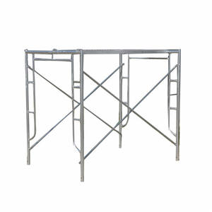 Échafaudages en acier galvanisé à cadre en H, matériau de construction, échafaudages traversables, directement de l'usine - Product Image 1