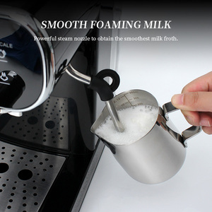 เครื่องชงกาแฟเอสเพรสโซขนาดกะทัดรัดแรงดันสูงพร้อมเครื่องตีฟองนมเครื่องทำกาแฟร้านกาแฟแบบมืออาชีพ - Product Image 6