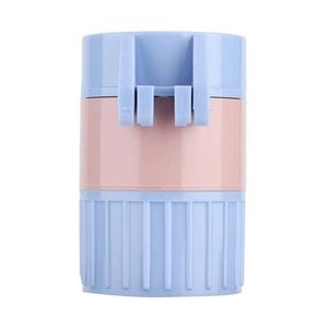 Boîte à pilules portable 4-en-1 très vendue avec gobelet, coupe-comprimés, broyeur, trancheur et écraseur pour médicaments et vitamines - Product Image 3