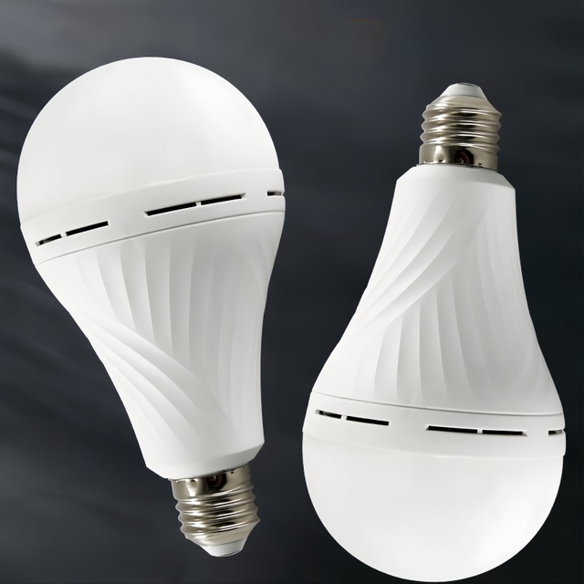 Energy Saving Rechargeable LED Emergency Bulb with Lithium Battery Exit Sign Light for Outdoor Camping